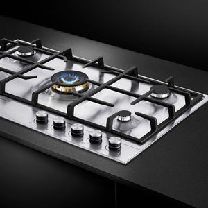 Fisher & Paykel CG905DNGX1 90cm 5 Burner Gas Hob - Stainless Steel