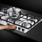 Fisher & Paykel CG905DLPX1 90cm LPG Hob - Stainless Steel
