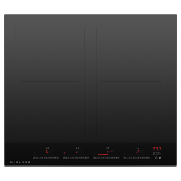 Fisher & Paykel CI604DTB4 60cm Induction Hob - Black Glass