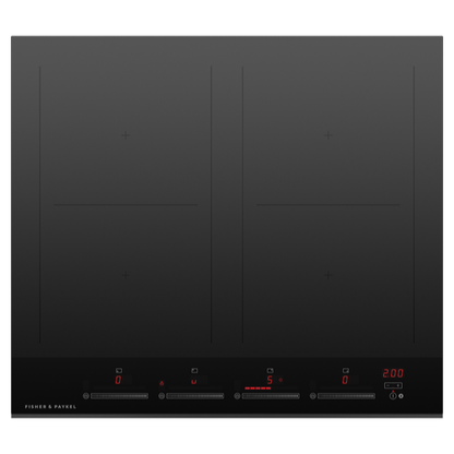 Fisher & Paykel CI604DTB4 60cm Induction Hob - Black Glass