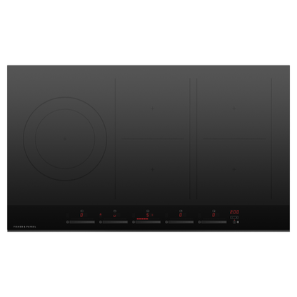 Fisher & Paykel CI905DTB4 90cm Induction Hob - Black Glass