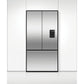 Fisher & Paykel RF540ANUX6 Freestanding French Door Fridge Freezer with Ice & Water