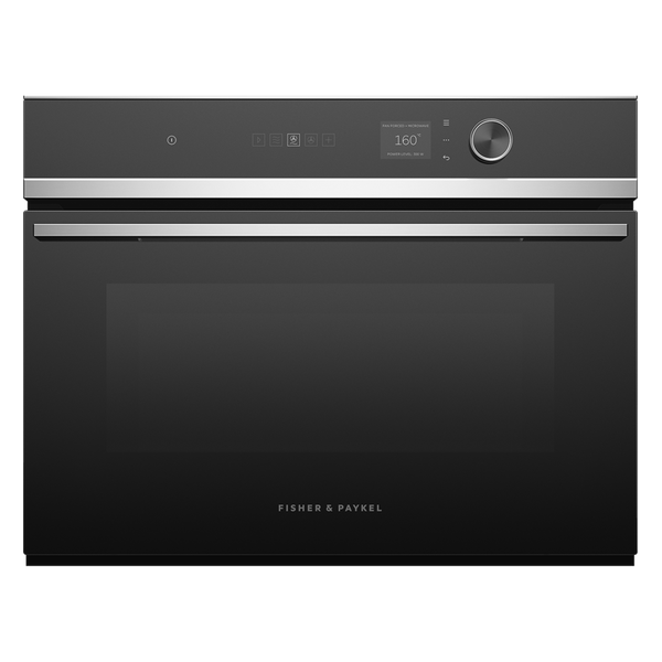 Fisher & Paykel OM60NDLX1 Built In Combination Microwave Oven - Stainless Steel