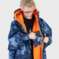 dryrobe Advance - Kids - Long Sleeve V3 - Blue Camo Orange