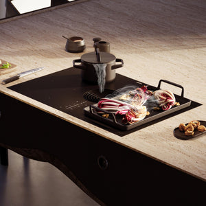 BORA M PURE Pure Induction Matt Cooktop with Integrated Cooktop Extractor