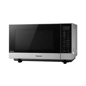 Panasonic NN-SF464MBPQ Metallic Silver 27L / 1000W Microwave - Flatbed Design