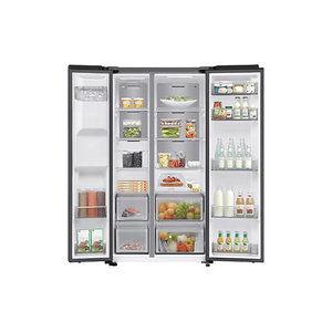Samsung RS70F64KEFEU 91cm Side by Side American Fridge Freezer - Black