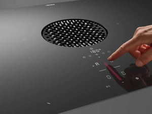 BORA X Pure Surface Induction Gloss Cooktop with Integrated Cooktop Extractor